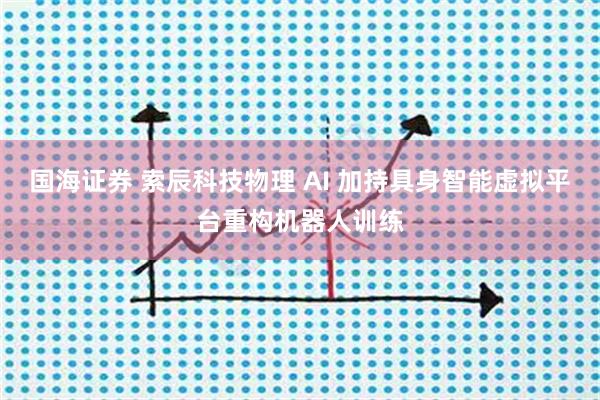 国海证券 索辰科技物理 AI 加持具身智能虚拟平台重构机器人训练